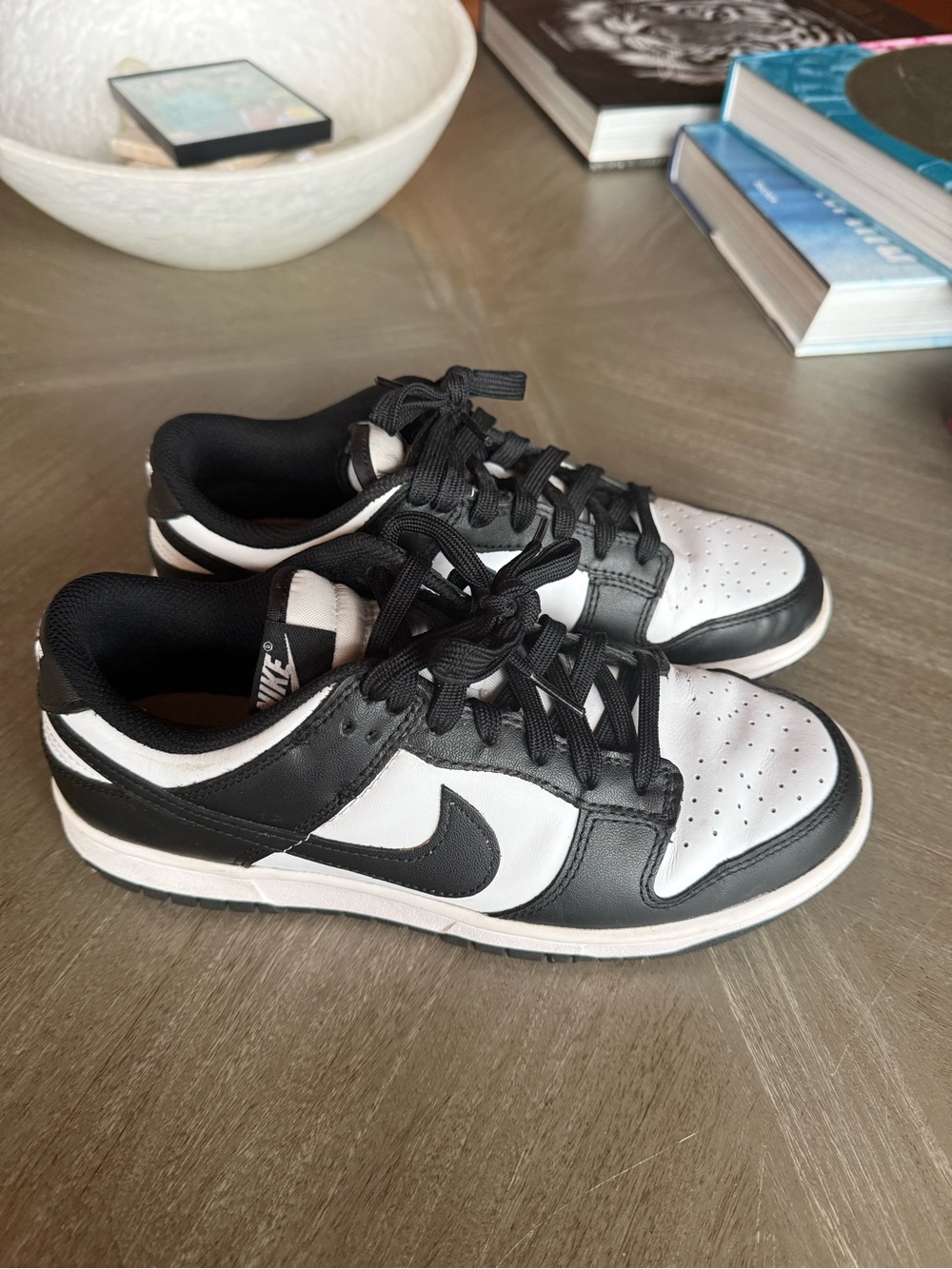 Nike Low-Top Sneakers in Black and White